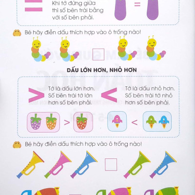Giúp Bé Vững Bước Vào Lớp 1 - Bé Làm Quen Với Toán Học (4-5 Tuổi) (Tái Bản 2024)