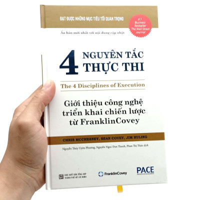 4 Nguyên Tắc Thực Thi - Giới Thiệu Công Nghệ Triển Khai Chiến Lược Từ Franklin Covey - Bìa Cứng (Tái Bản 2023)