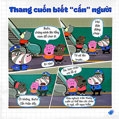 Kỹ Năng Sống - Wolfoo Học Cách Tự Thoát Hiểm