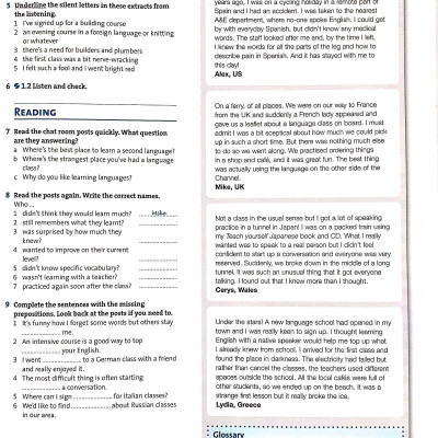 Outcomes Intermediate: Workbook