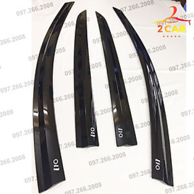 Vè Che Mưa Xe Hyundai i10 2014 - 2021, 2022 Bản Sedan - Hatchback nhựa đen