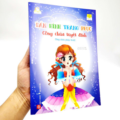 Dán Hình Trang Phục Công Chúa Tuyệt Đỉnh - Công Chúa Phép Thuật