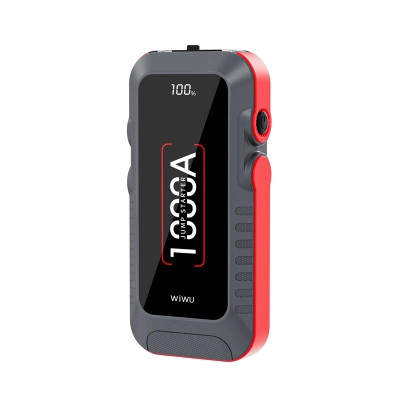 Bộ Kích Bình Ác Quy Ô Tô WiWU JS001 Có đèn Led - Hàng Chính Hãng