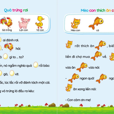 Trọn bộ gồm 4 quyển Đồng dao - Thơ - Truyện - Câu đố cho bé - Tủ sách tiềm thức kèm File đọc quét mã QR ngay trên từng quyển - Tặng 1 bút viết xóa