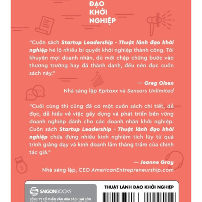 Thuật Lãnh Đạo Khởi Nghiệp_SGB