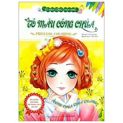 Tô Màu Công Chúa Nhỏ - Tô Màu Công Chúa - Công Chúa Thời Trang