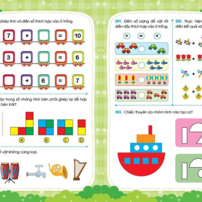 Combo 3 cuốn RÈN LUYỆN NÃO TRÁI, NÃO PHẢI - Sân Chơi Trí Tuệ: Trò Chơi Tư Duy - Dành cho trẻ 3-6 tuổi