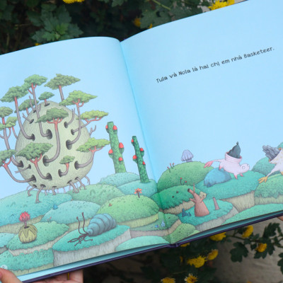 Sách Hạt giống của Mặt Trăng dành cho bé từ 3-9 tuổi Đinh Tị Books