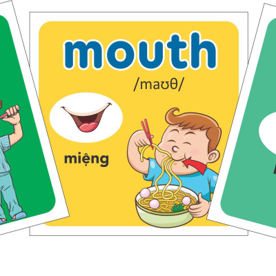 Trọn bộ Thư viện hình ảnh đầu tiên cho bé ( Song Ngữ ) - Hộp 8 cuốn