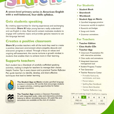 Share It! Level 2 Student Book With Sharebook And Navio App