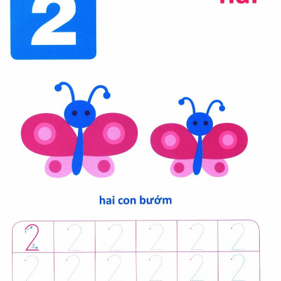 Chuẩn bị cho bé vào lớp 1 - Tập đếm và tập viết
