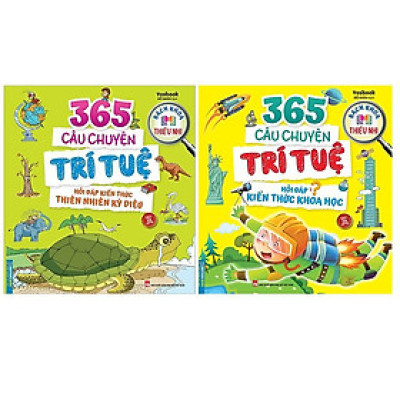 Sách Combo - 365 câu chuyện trí tuệ (bộ 2 Cuốn)