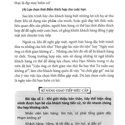 9 Bài Học Về Tài Ăn Nói Trong Bán Hàng (Tái Bản 2022)