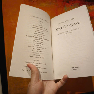 Sách - After the Quake: Haruki Murakami/Science Fiction & Fantasy/Tiểu thuyết tiếng Anh nhập khẩu/Vintage books