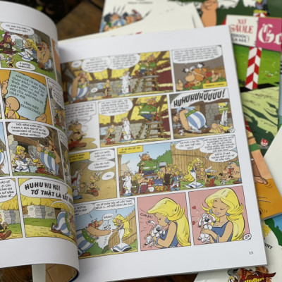 [COMBO 11 TẬP] - NHỮNG CUỘC PHIÊU LƯU CỦA ASTERIX (In màu toàn bộ) – René Gossiny và Albert Uderzo – NXB Kim Đồng (Bìa mềm)