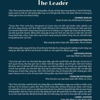 Sách PACE Books - Tâm thức lãnh đạo (The Mind Of The Leader) - Rasmus Hougaard, Jacqueline Carter