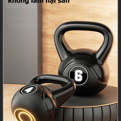 Tạ Bình Vôi, Tạ Ấm, Tạ Quai Xách, Tạ Chuông Dụng Cụ Tập Gym Tập Mông Đùi Gym Thể Dục Tại Nhà