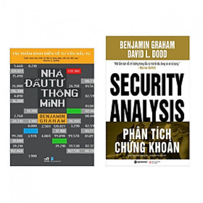 Combo 2 Cuốn Kỹ Năng làm Việc: Phân Tích Chứng Khoán + Nhà Đầu Tư Thông Minh (tặng kèm bookmark thiết kế aha) 