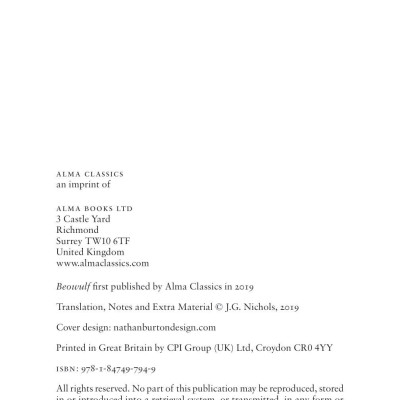 Beowulf: Dual Language And New Verse Translation