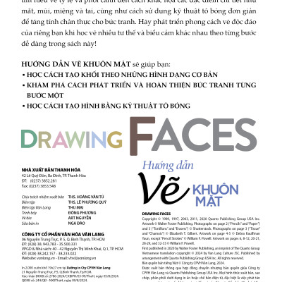 Hướng Dẫn Vẽ Khuôn Mặt - Drawing Faces - Vanlangbooks