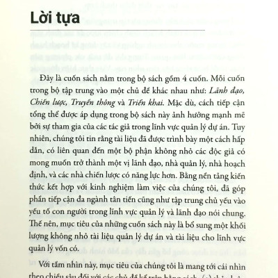 Hoạch Định Chiến Lược Dự Án