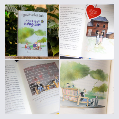 Những Người Hàng Xóm - Nguyễn Nhật Ánh (Bản Đặc Biệt Bìa Cứng) - Tặng Kèm Bookmark + Postcard + Thẻ Treo Bằng Nhựa Dẻo Xinh Xắn (1 Trong 5 Mẫu Ngẫu Nhiên)