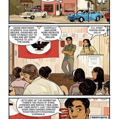 Who Was The Voice Of The People?: Cesar Chavez: A Who HQ Graphic Novel