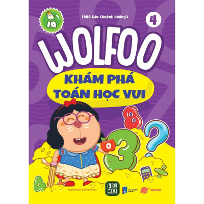 Sách - Combo 4 Cuốn WOLFOO Khám Phá  Toán Học Vui