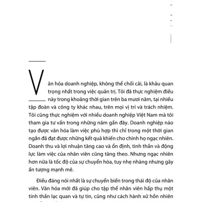 Cơn Lốc Quản Trị - Ba Trụ Cột Của Văn Hóa Doanh Nghiệp