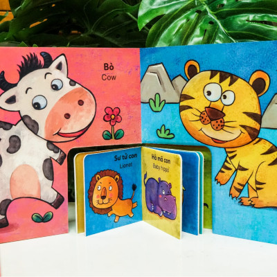 Sách - bộ sách to ôm sách nhỏ dành cho trẻ 3-6 tuổi - Đinh Tị Books