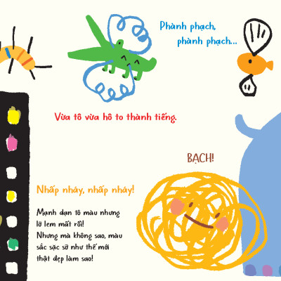 Sách - Dtpbooks - Đùng! Tô Màu Thôi - Tủ sách vui để học - Sách tô màu - Dòng sách cầm tay