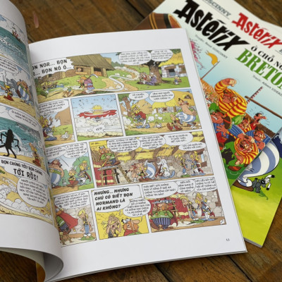 [COMBO 11 TẬP] - NHỮNG CUỘC PHIÊU LƯU CỦA ASTERIX (In màu toàn bộ) – René Gossiny và Albert Uderzo – NXB Kim Đồng (Bìa mềm)