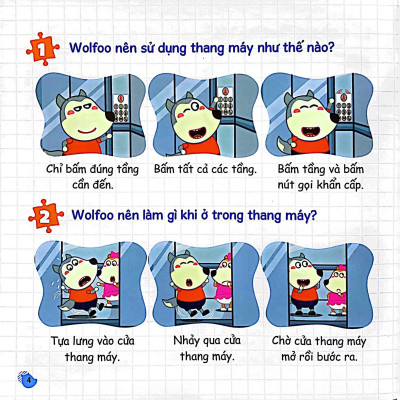 Kỹ Năng Sống - Wolfoo Học Cách Tự Thoát Hiểm