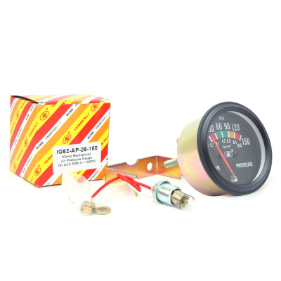 Đồng Hồ Đo Áp Suất Máy Nén Khí VIAIR Susuki IG52-AP-25-150 150psi - Nhập Khẩu Chính Hãng