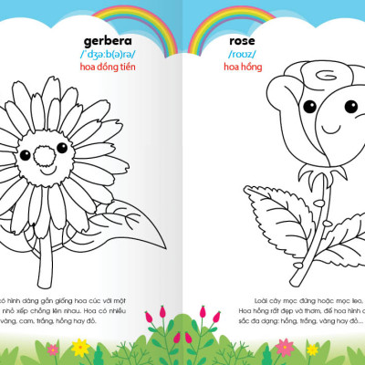 ách - Combo Bộ 6 cuốn - Colouring 365 ngày Tô màu - KHÁM PHÁ THẾ GIỚI PHÁT TRIỂN TRÍ TUỆ