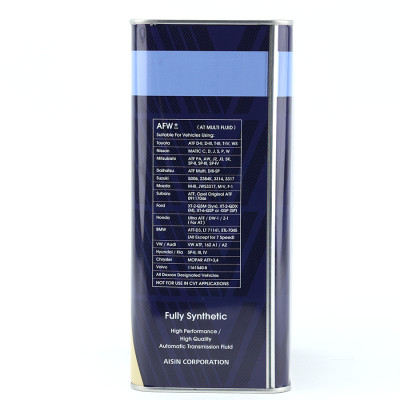 Nhớt Hộp Số Tự Động AISIN AFW+ ATF 4 Lít ATFMT4S - Nhập Khẩu Chính Hãng