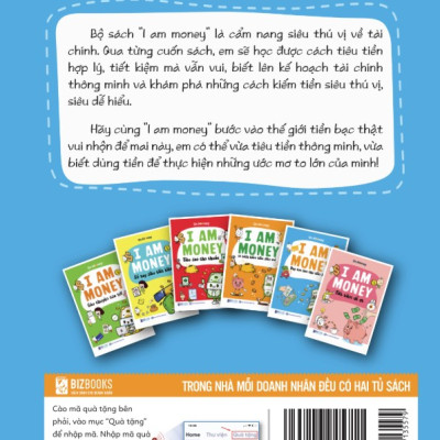 Sách I Am Money: Dạy Con Làm Chủ Tiền Bạc - Bizbooks