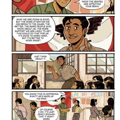 Who Was The Voice Of The People?: Cesar Chavez: A Who HQ Graphic Novel