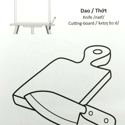 Tô Màu Chúng Mình Tập Làm Họa Sĩ - 3-6 Tuổi - Đồ Vật Hàng Ngày