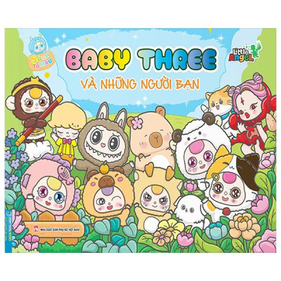 Sách - Sách Tô Màu - Baby Three Và Những Người Bạn