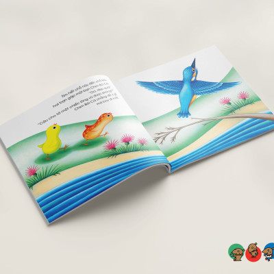 Truyện Ehon bé 1-2-3 tuổi - Bạn chim cút tìm quà tặng mẹ