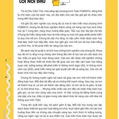 POMath - Toán Tư Duy Cho Trẻ Em 4-6 Tuổi (Tập 6)