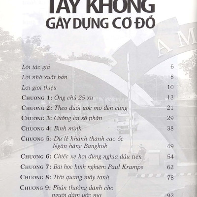 Tay Không Gây Dựng Cơ Đồ (Tái Bản)