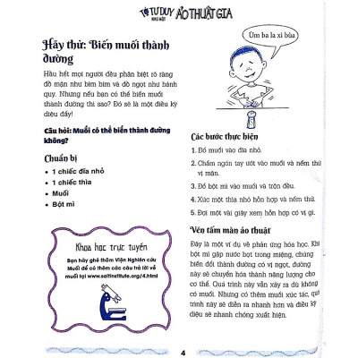 Tớ Tư Duy Như Một Ảo Thuật Gia - Tất Tần Tật Về Thí Nghiệm Thần Kỳ 