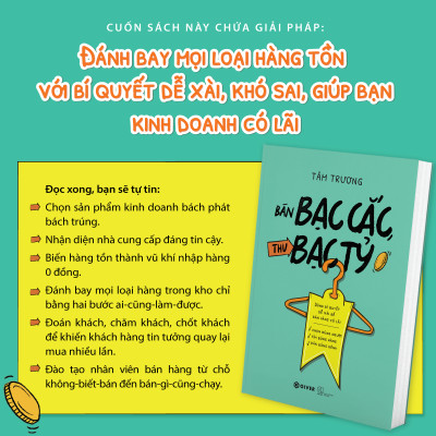 Sách - Bán Bạc Cắc, Thu Bạc Tỷ - Dùng Bí Quyết Dễ Xài Để Bán Hàng Có Lãi - GIVER - NHBook
