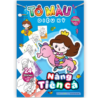 Combo Tô màu diệu kỳ (5 cuốn)