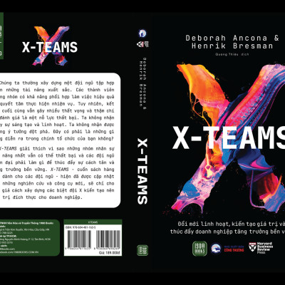 Sách - X-TEAMS Đổi mới linh hoạt, kiến tạo giá trị và thúc đẩy doanh nghiệp tăng trưởng bền vững