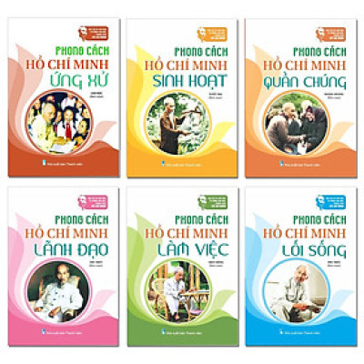 Sách - Combo 6 cuốn phong cách Hồ Chí Minh - ndbooks