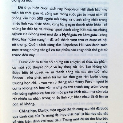 Nghĩ Giàu Và Làm Giàu - Napoleon Hill (Bìa mềm)
