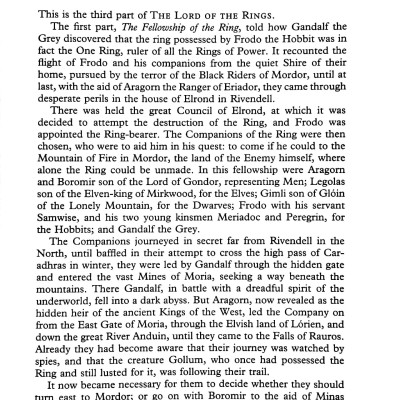 The Lord Of The Rings 3: The Return Of The King